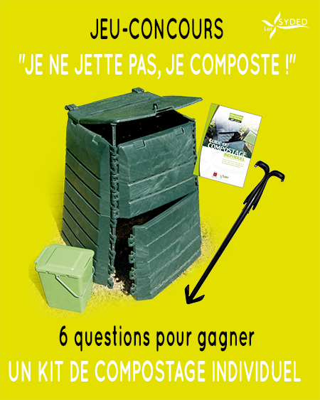 Jeu-concours "Je ne jette pas, JE COMPOSTE !"